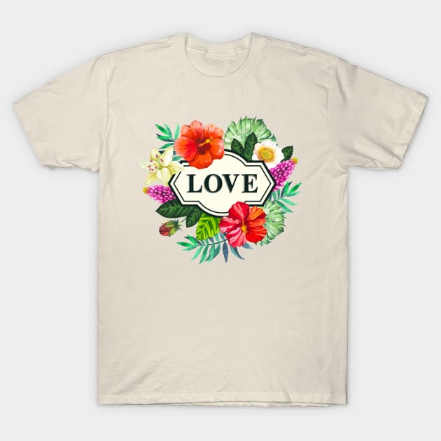 Love / Inspirational quote / T-Shirt by Yurko_shop